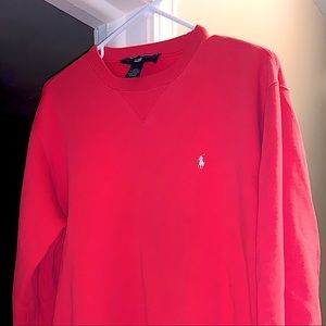 Vintage Pink Polo Ralph Lauren Sport Sweatshirt